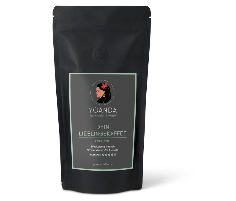 Yoanda - Dein Lieblingskaffee - 250 g Ganze Bohne - Intensität: 4/6