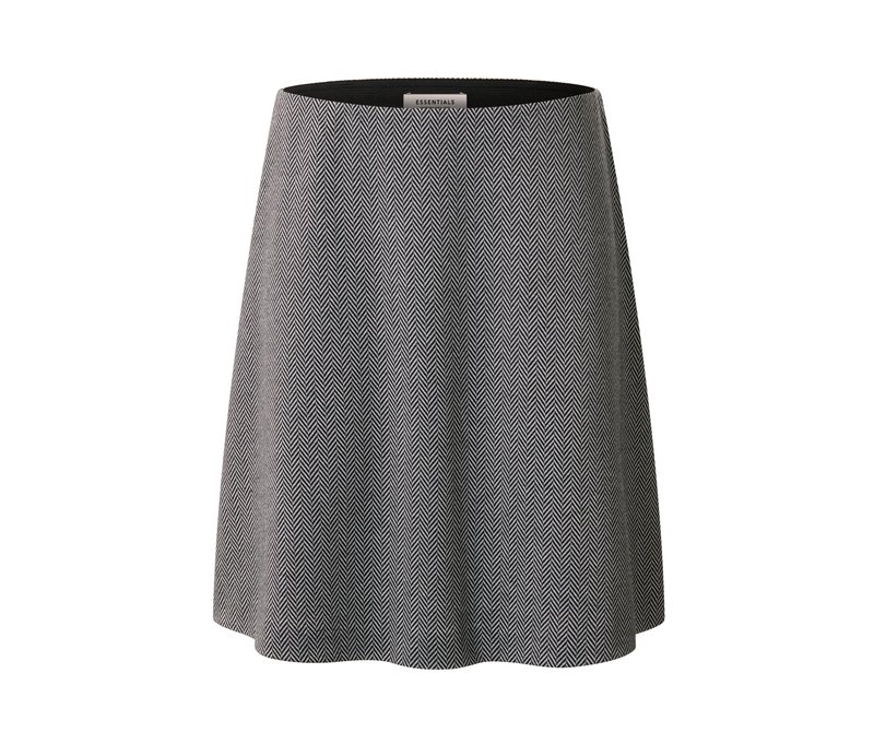 Tchibo - Sweatrock - Damen - Gr. S - creme/jacquard