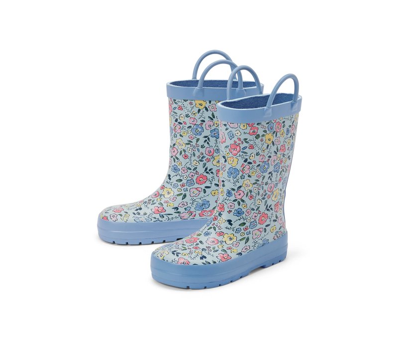 Tchibo - Kinder-Regenstiefel - Kinder - Gr. 22-23 - blau/print