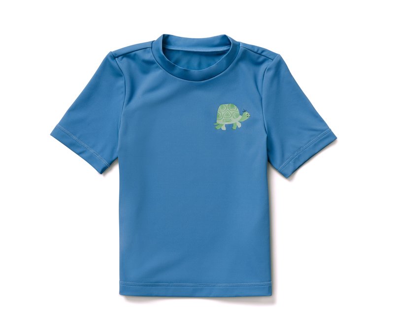 Tchibo - Kinder-Shirt mit UV-Schutzfaktor 80 - Kinder - Gr. 110/116 - blau