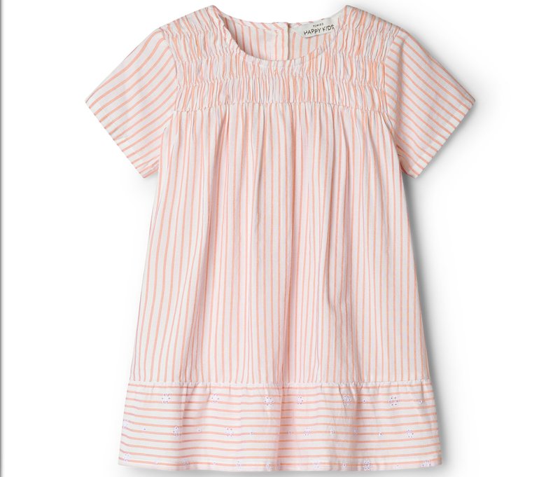 Tchibo - Kinder-Web-Bluse - Mädchen - Gr. 98/104 - creme