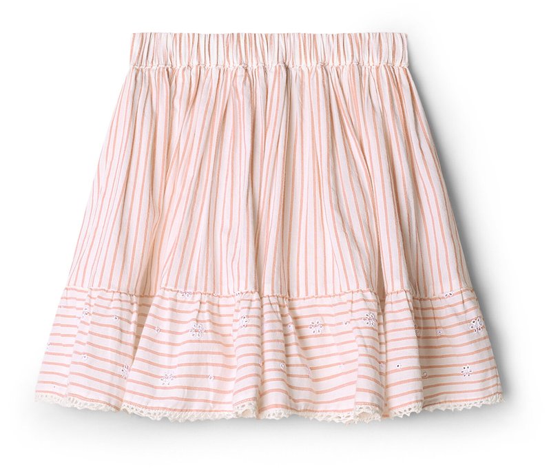 Tchibo - Kinder-Webrock - Mädchen - Gr. 98/104 - creme