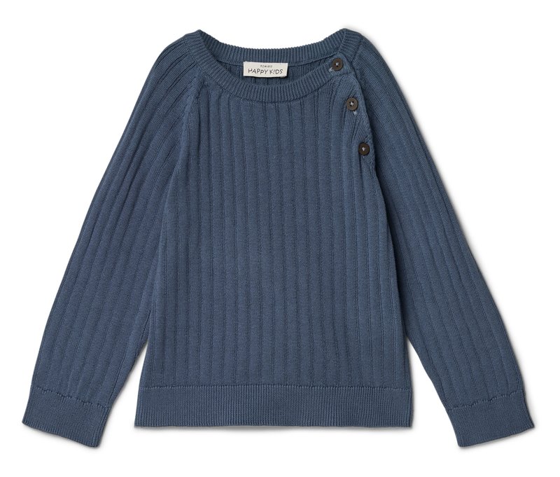Tchibo - Kinder-Strickpullover - Baby - Gr. 74/80 - dunkelblau
