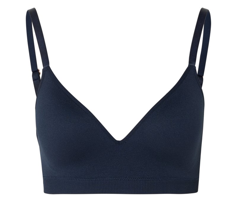 Tchibo - Seamless-Schalen-BH - Damen - Gr. 85C - dunkelblau