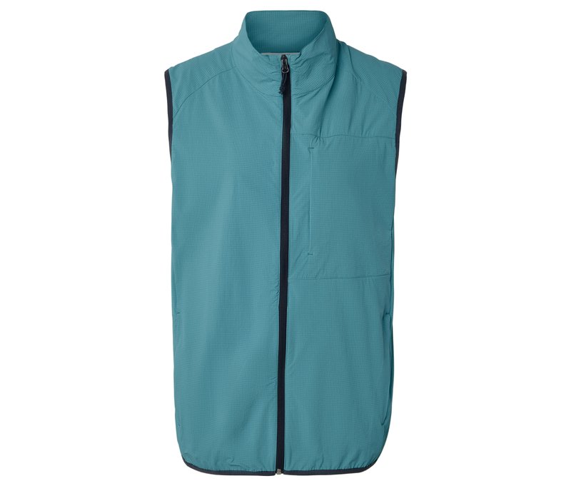 Tchibo - Funktionsweste »packable« - Herren - Gr. XL - türkis