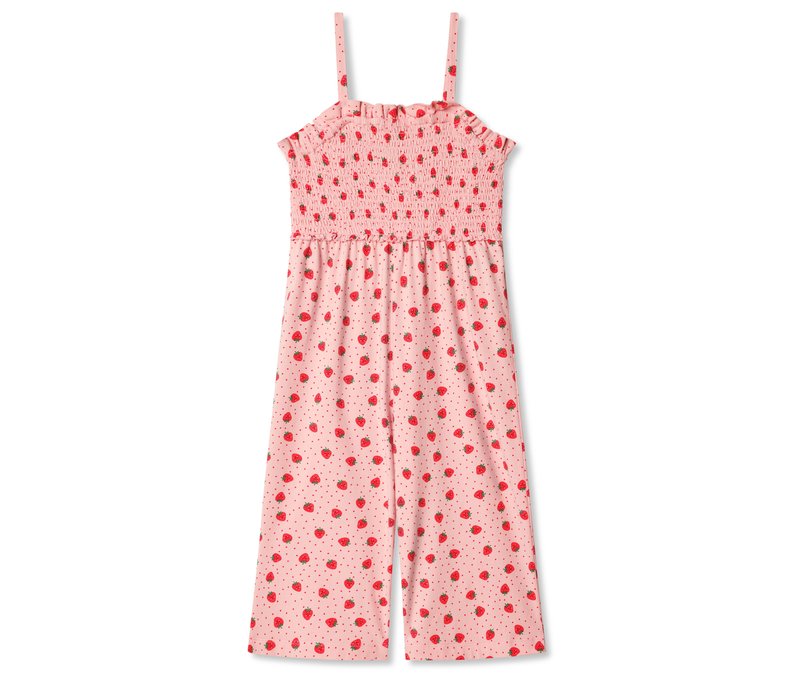 Tchibo - Jumpsuit in 7/8-Länge - Mädchen - Gr. 122/128 - hellrosa