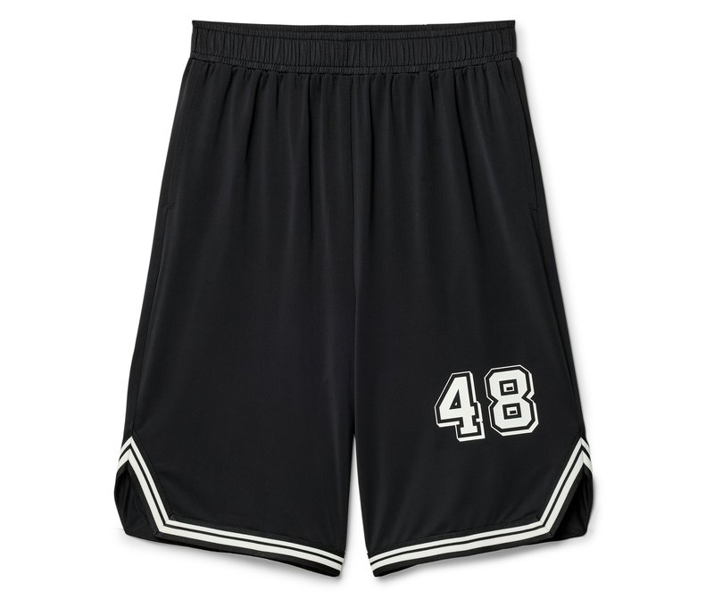 Tchibo - Kinder-Basketballshorts - Gr. 122/128 - schwarz