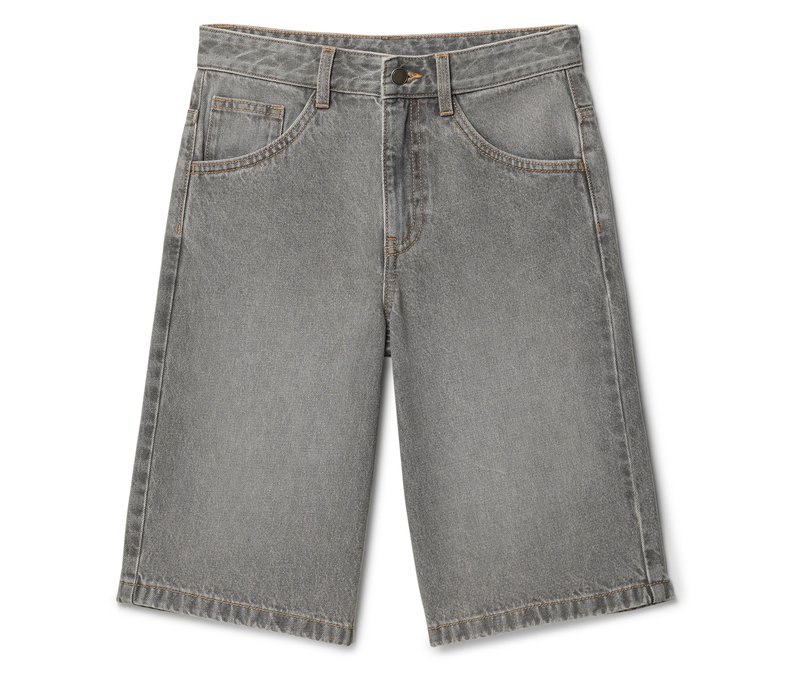 Tchibo - Kinder-Jeansshorts in Loose Fit - Jungen - Gr. 170 - grau