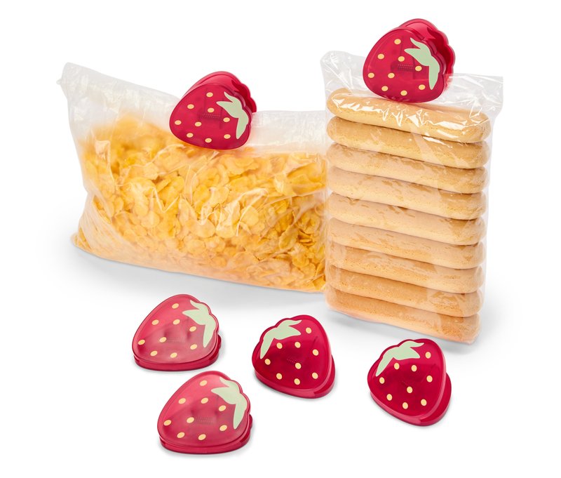 Tchibo - 6 Aroma-Clips - rot