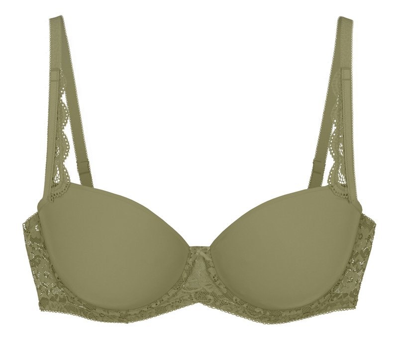 Triumph Amourette WP BH - Damen - Gr. 85C - olivgrün