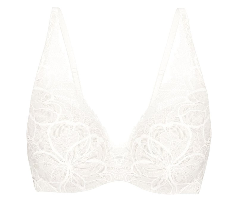 Triumph Body Makeup Illusion Lace WP BH - Damen - Gr. 80C - weiß