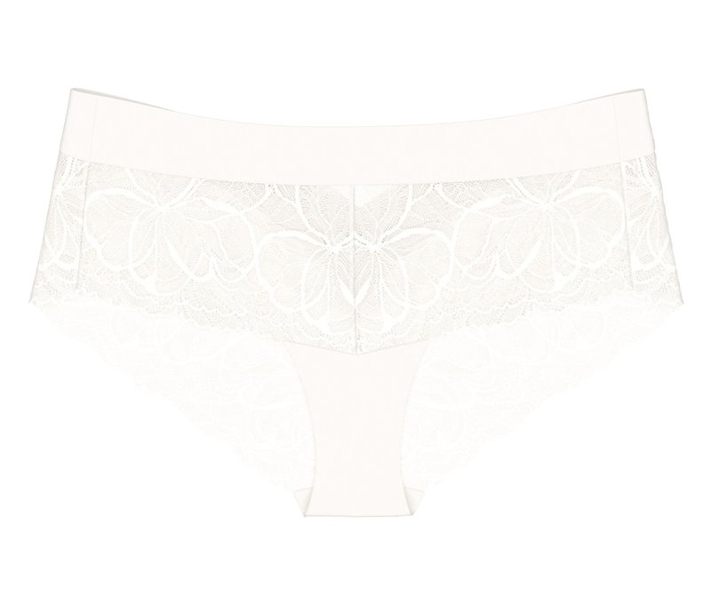 Triumph Body Makeup Illusion Lace Shorty - Damen - Gr. 46 - weiß