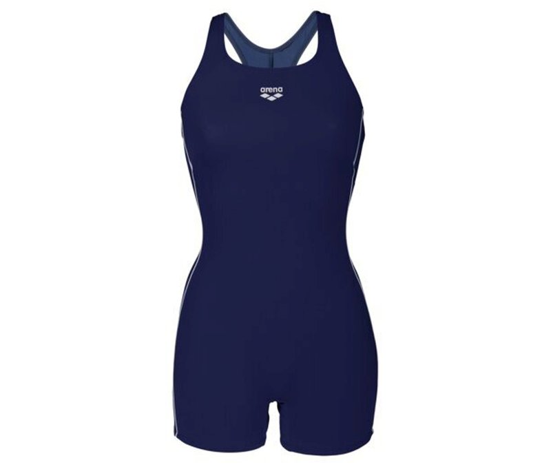 arena Performance Damen-Badeanzug mit Bein »Finding R« - Damen - Gr. 38 - dunkelblau