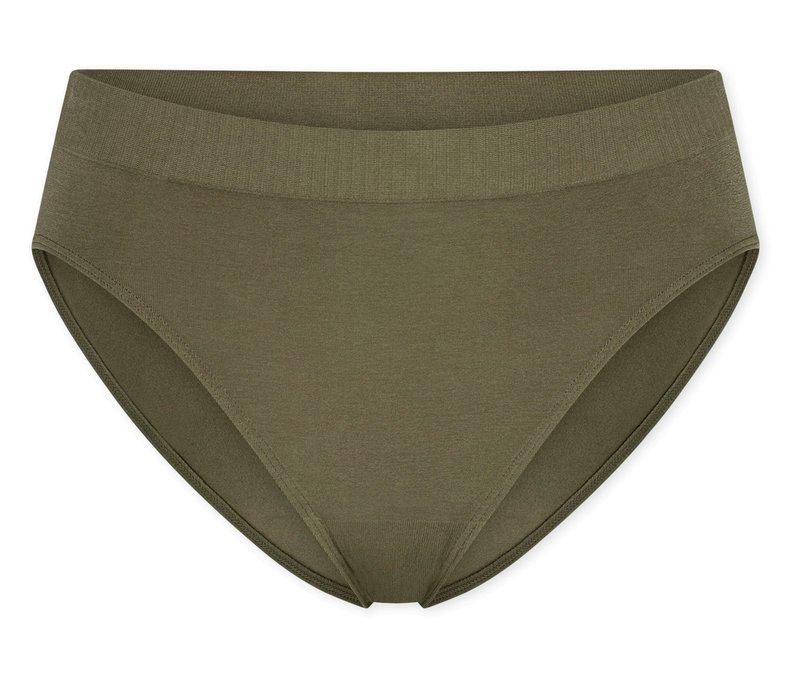 Schiesser Rio-Slip - Damen - Gr. L - khaki
