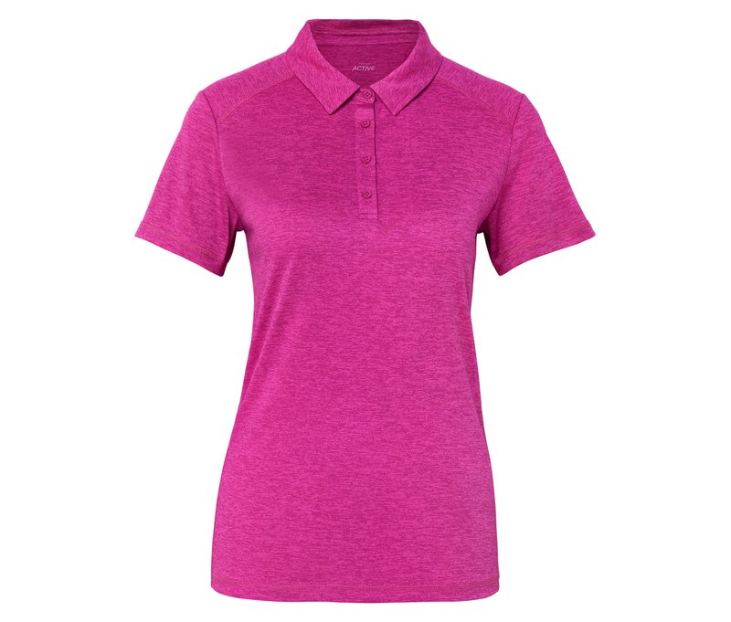Tchibo - Funktions-Poloshirt - Damen - Gr. L - pink
