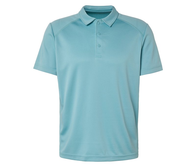 Tchibo - Funktions-Poloshirt - Herren - Gr. L - türkis