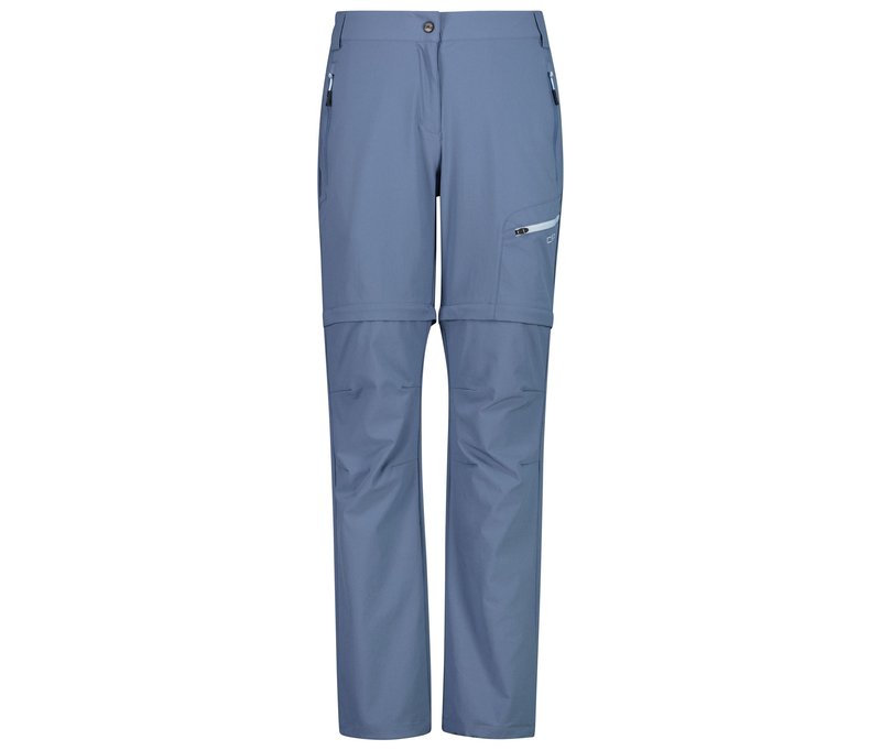 CMP Damen-Zip-off-Hose - Damen - Gr. 40 - blau