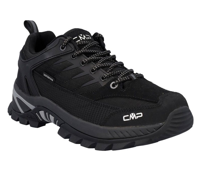 CMP Herren-Trekkingschuh Rigel LOW 2.0 WP - Herren - Gr. 46 - schwarz