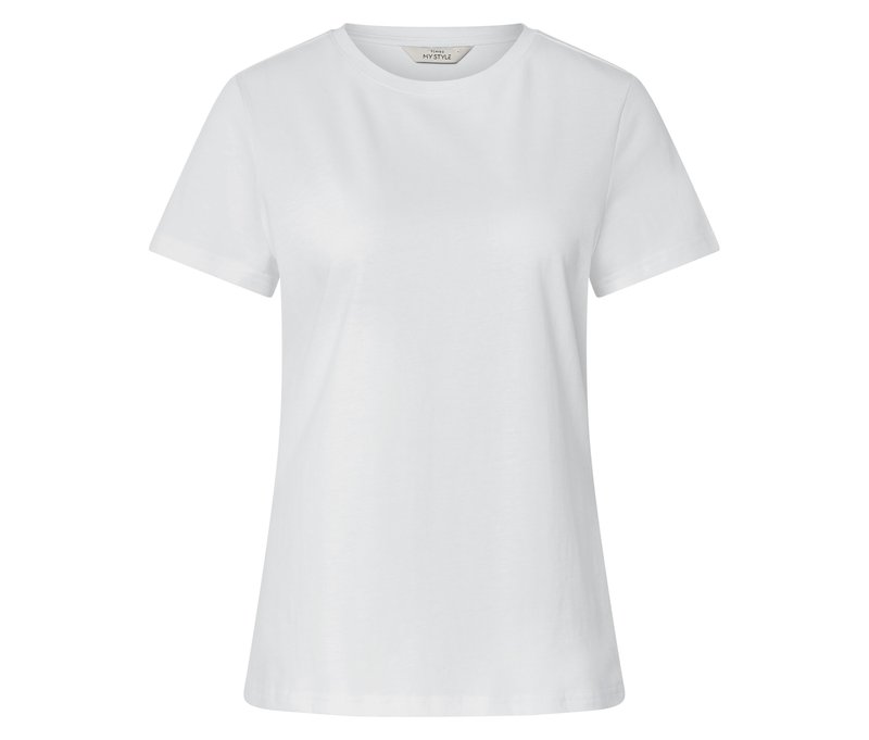 Tchibo - T-Shirt - Damen - Gr. S - weiß