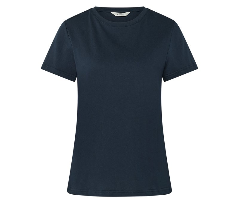 Tchibo - T-Shirt - Damen - Gr. L - dunkelblau