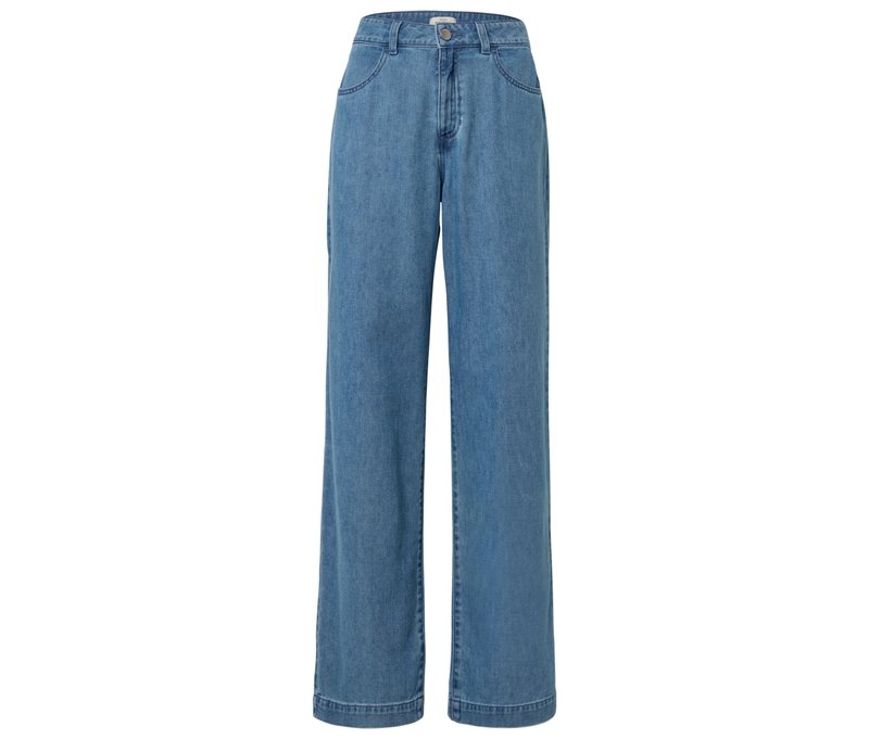 Tchibo - Palazzo Jeans – Fit »Neni« - Damen - Gr. 36 - dunkelblau