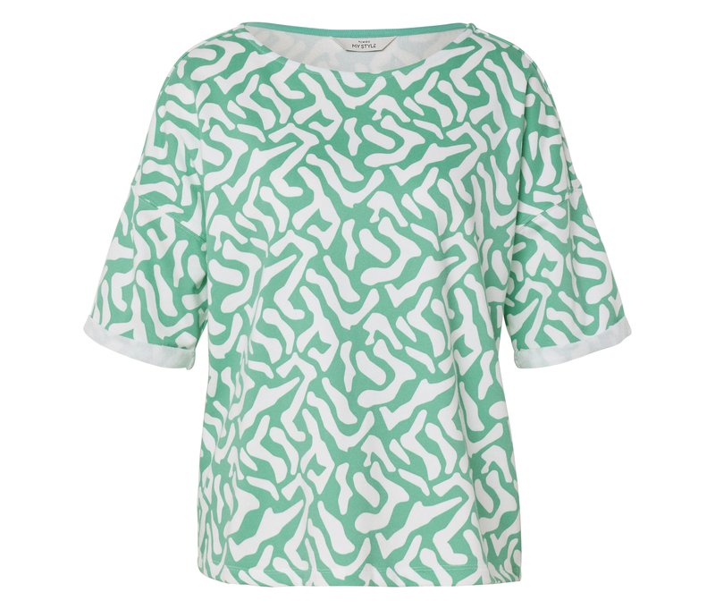 Tchibo - Bedrucktes Sweatshirt - Damen - Gr. XL - creme/print