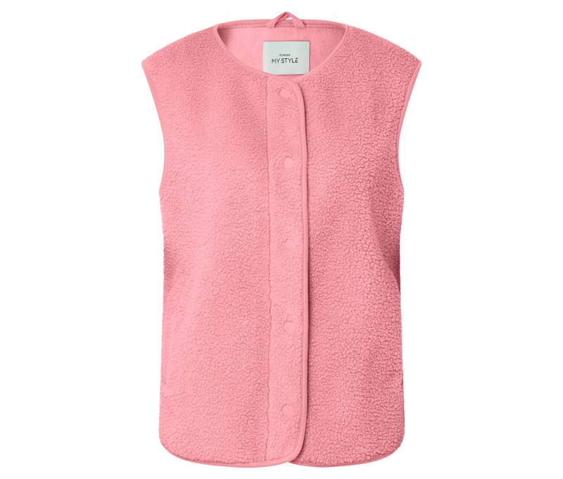 Tchibo - Teddy-Weste - Damen - Gr. XL - rosa
