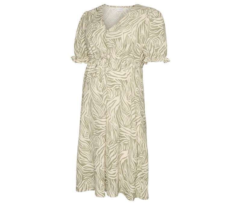 Mamalicious kurzes Kleid »Mleydina Lia« - Damen - Gr. XS - braun