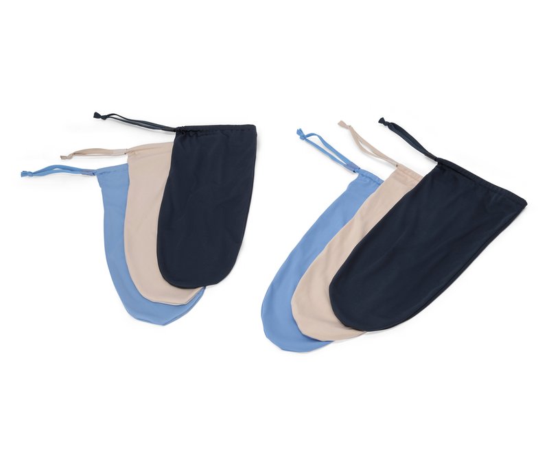 Tchibo - 6 Reise-Schuh- und Wäschebeutel - dunkelblau