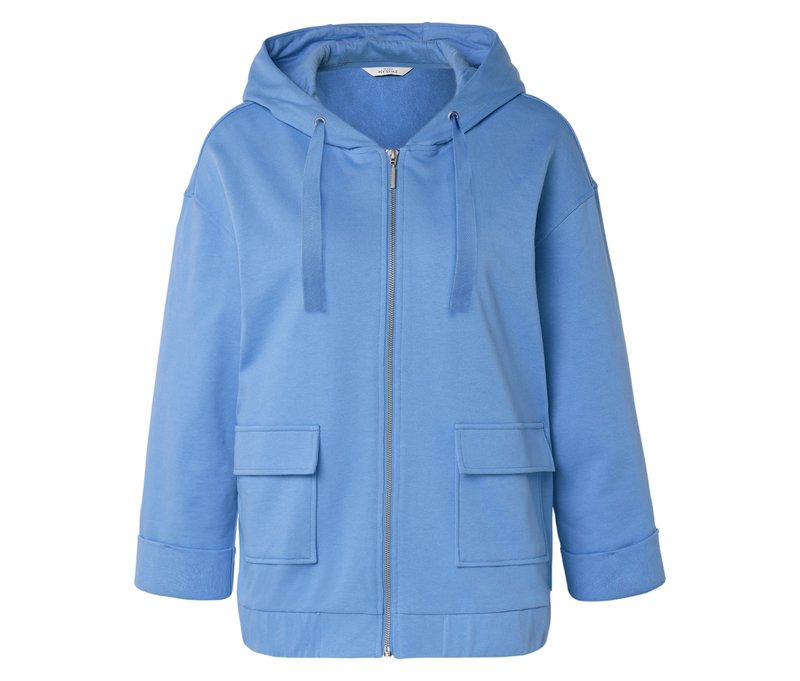 Tchibo - Sweatjacke - Damen - Gr. XL - blau