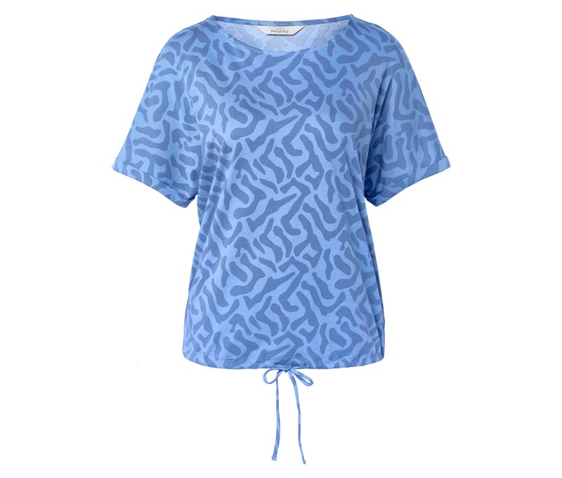 Tchibo - Blusenshirt - Damen - Gr. XL - blau
