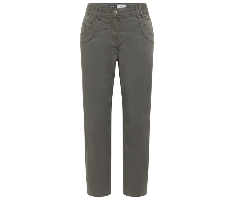 Tchibo - Cecil Hose »Scarlett« - Damen - Gr. 32 - khaki