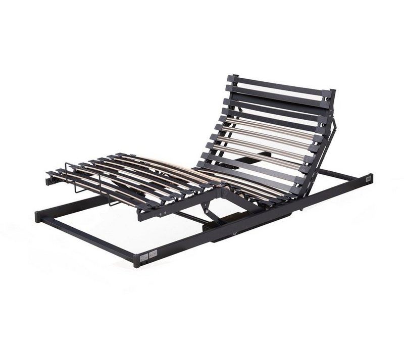 Tempur Form™ Systemrahmen 2000 - 21,5x139,5x196,5cm - anthrazit - Buchenholz