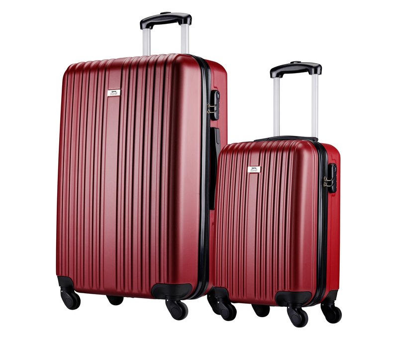 Tchibo - 2 Slazenger Koffer - bordeaux