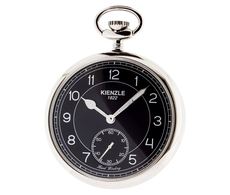 Tchibo - Kienzle Taschenuhr »Noir« - silber