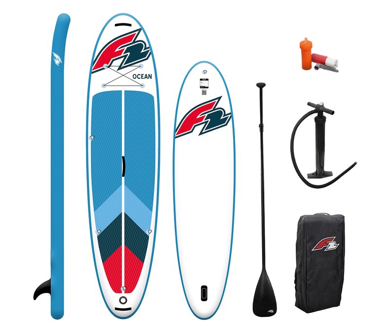 Tchibo - F2 SUP Board »Ocean ltd« - weiß