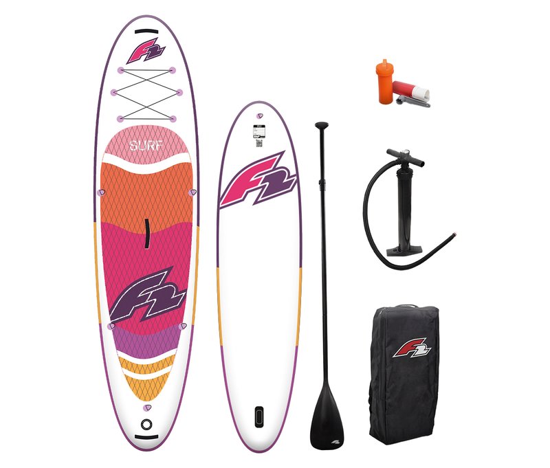 Tchibo - F2 SUP-Board »Surf« - dunkelrot