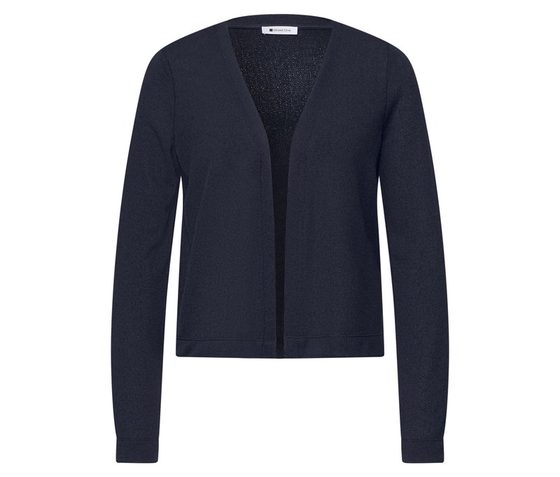 Street One Cardigan - Damen - Gr. 42 - dunkelblau