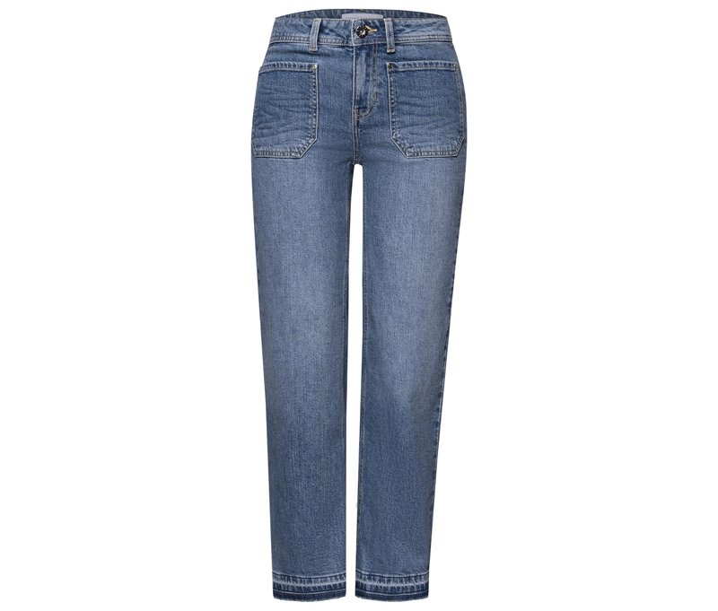 Street One Jeans »Amalia« - Damen - Gr. 33/30 - blau
