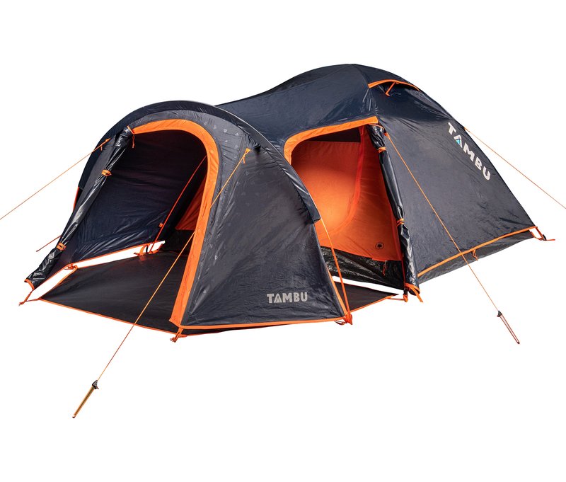 Tchibo - Tambu 3-Personen-Kuppelzelt »Akasa 3« - dunkelblau