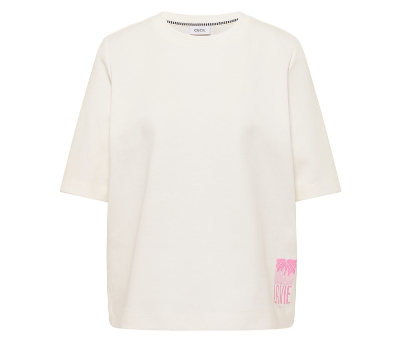 Tchibo - Cecil Sweatshirt - Damen - Gr. S - weiß