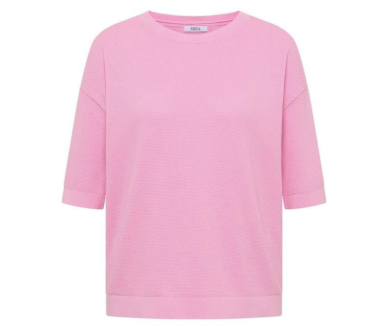 Tchibo - Cecil Kurzarmpullover - Damen - Gr. XXL - rosa