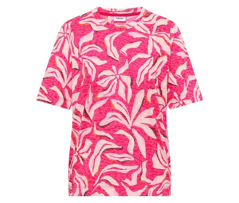 Tchibo - Cecil Kurzarmshirt - Damen - Gr. XL - rosa