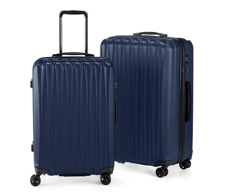 Tchibo - Hartschalen-Koffer-Set - dunkelblau