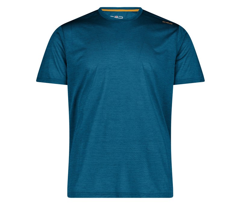 CMP Herren-T-Shirt aus Piquéstrick - Herren - Gr. 58 - petrol