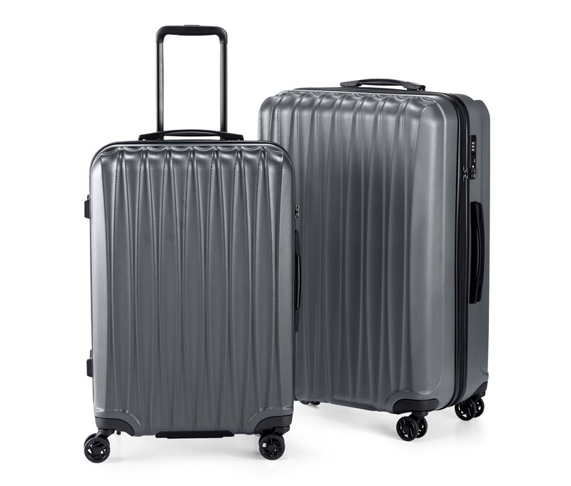 Tchibo - Hartschalen Koffer-Set - grau