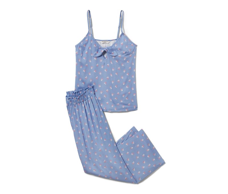 Tchibo - 7/8-Pyjama - Damen - Gr. 40 - hellblau