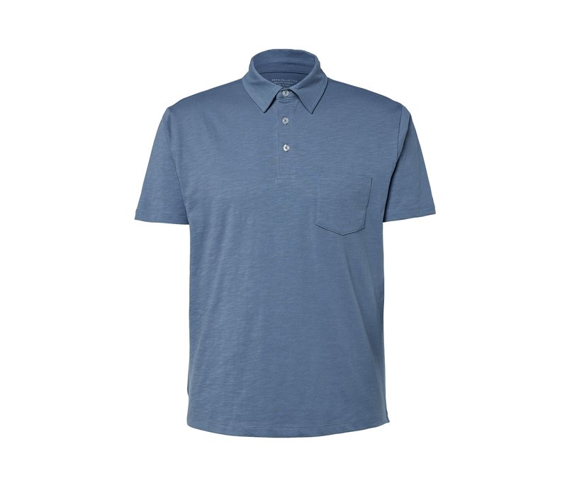Tchibo - Jersey-Poloshirt - Herren - Gr. M - hellblau