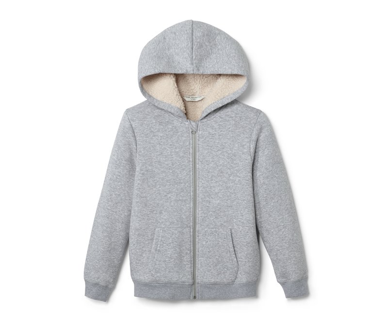 Tchibo - Kinder-Sweat-Jacke - Kinder - Gr. 146/152 - creme
