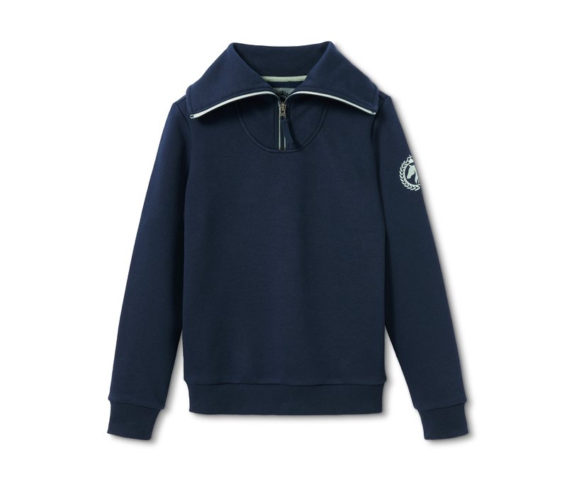 Tchibo - Sweatshirt - Mädchen - Gr. 122/128 - dunkelblau